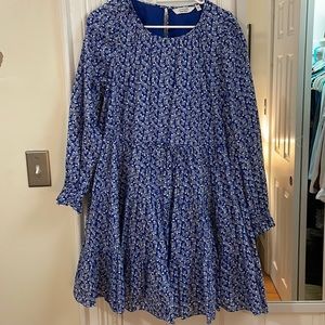 & Other Stories blue floral dress